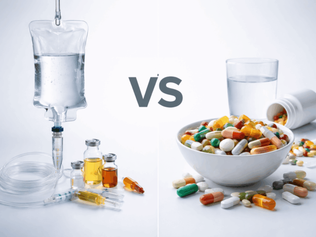 IV Therapy vs Oral Supplements: Which Works Better?